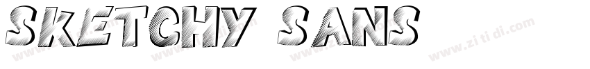 Sketchy Sans字体转换
